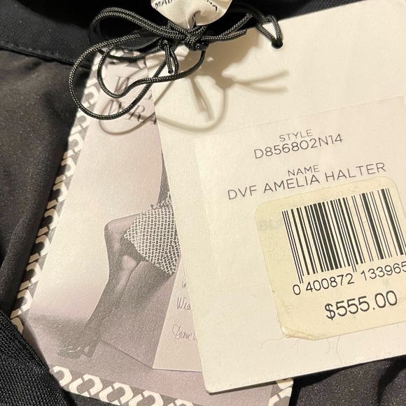 Diane Von Furstenberg  Wrap Halter Dress - Picture 4 of 4